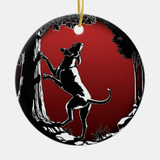 Personalizado de ornamentos de perro de perro de p