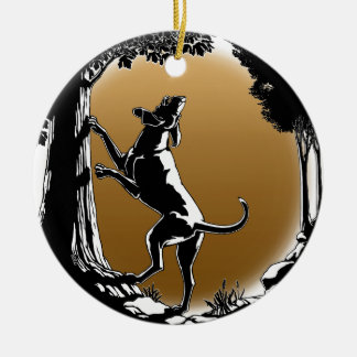 Personalizado de ornamentos de perro de perro de p