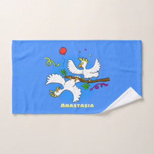 Personalizado de pájaros de cacatúa graciosa