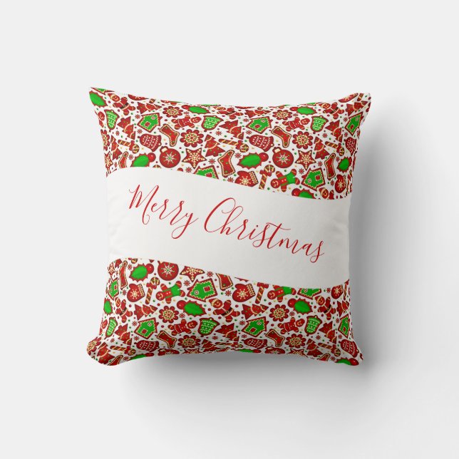 Personalizado de pan de jengibre almohada de lanza (Anverso)