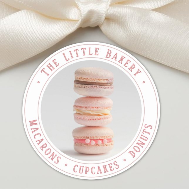 Personalizado de panadería pegatina de empaquetado (Bakery Custom Photo packaging sticker)