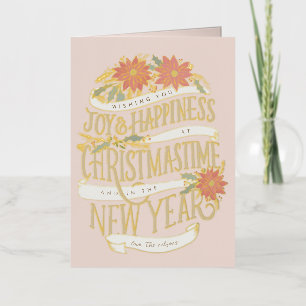 Personalizado de pancartas y boughes de Poinsettia