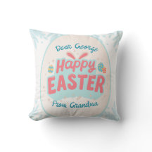 Personalizado de Pascua / almohada de lanzamiento 