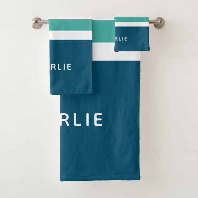 Personalizado de patrón de franjas Conjunto de toa (In situ)