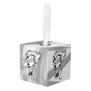 Personalizado de payaso malvado Cubo Ornamento