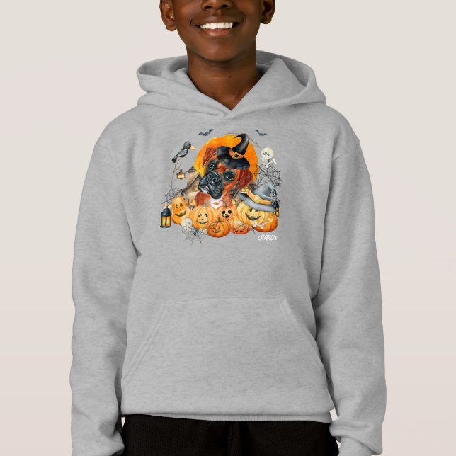 Personalizado de perro de Halloween (Anverso)