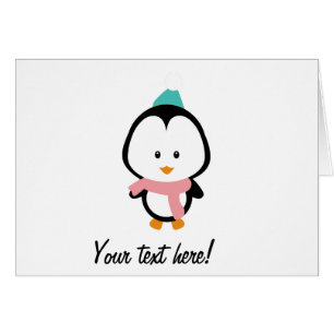 Personalizado de pingüino cute