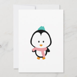Personalizado de pingüino cute