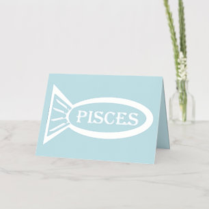 Personalizado de Piscis Star Sign Fish