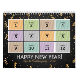 Personalizado de plantilla de calendario familiar