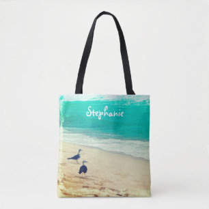 personalizado de playa diseño de bolsos de tote pe