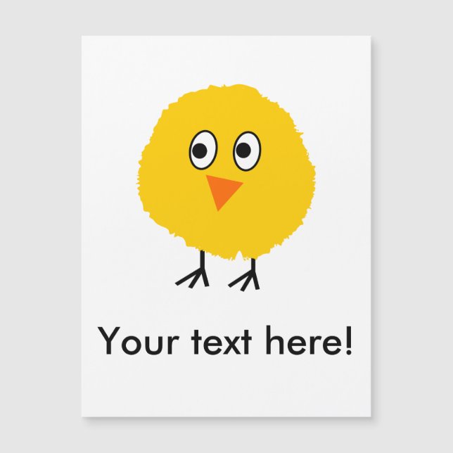 Personalizado de pollo lindo (Anverso)