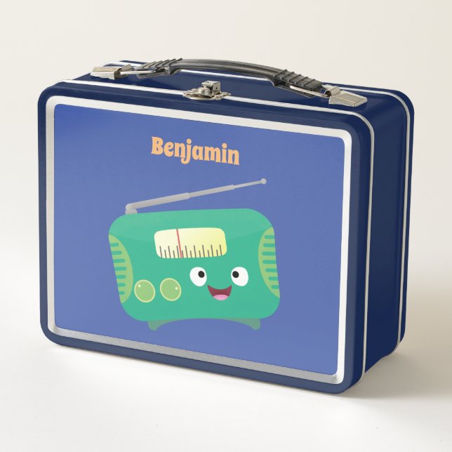 Personalizado de radio retro alegre y gracioso (Anverso)