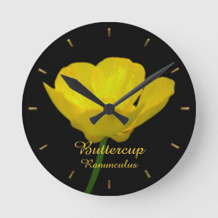 Personalizado de reloj de mariposa Reloj de pared