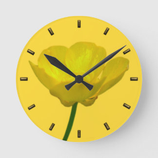 Personalizado de reloj de mariposa Reloj de pared