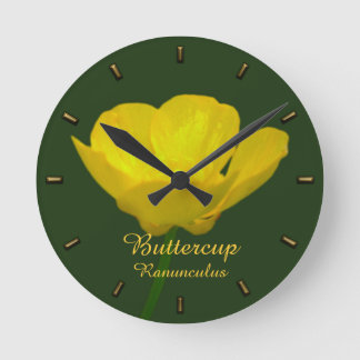 Personalizado de reloj de mariposa Reloj de pared