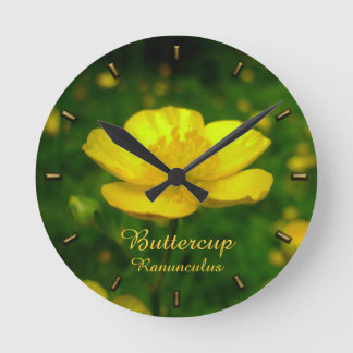 Personalizado de reloj de mariposa Reloj de pared