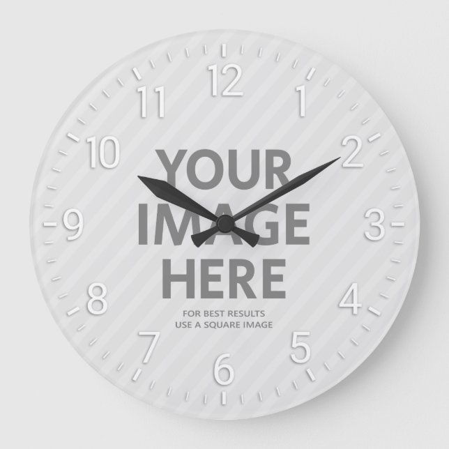 Personalizado  de Reloj de Muro Personalizado (Anverso)