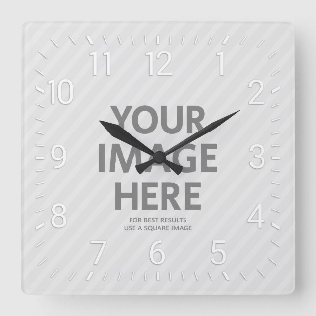 Personalizado de Relojes de Pared Personalizados F (Anverso)