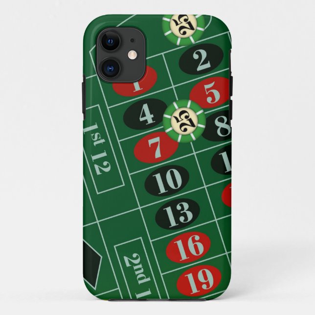 Personalizado de ruleta iphone 5 Funda (Reverso)