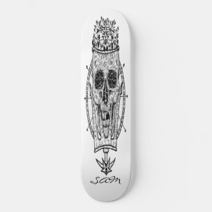 personalizado de skateboard Skeleton Nautical King