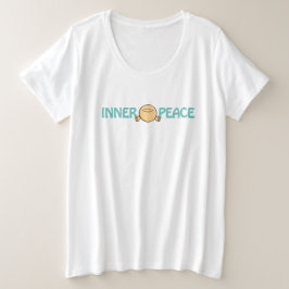 Personalizado de sonrisa meditadora - Camiseta de
