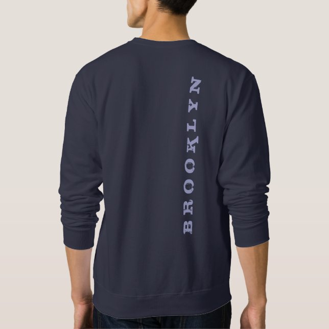 Personalizado de sudaderas Brooklyn Nyc Nueva York (Reverso)