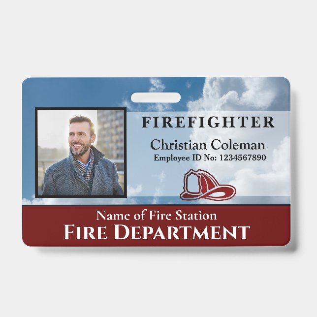 Personalizado de tarjeta de identificación de foto (Anverso)