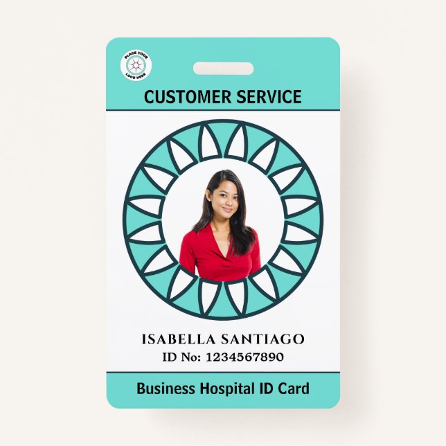 Personalizado de tarjeta de identificación de hosp (Anverso)