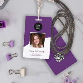 Personalizado de tarjeta de identificación moderna