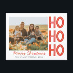 Personalizado de tarjetas de fotos familiares de N<br><div class="desc">Postales de vacaciones de navidades de familia color pastel mínimo</div>