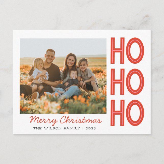 Personalizado de tarjetas de fotos familiares de N (Anverso)