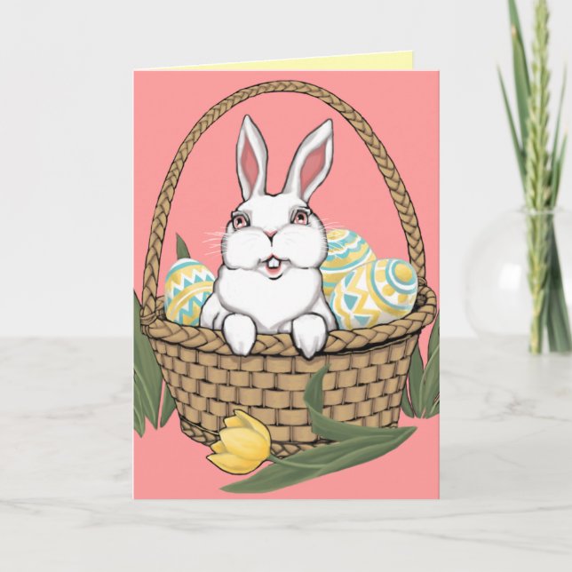 Personalizado de tarjetas de pascua feliz o tarjet (Anverso)