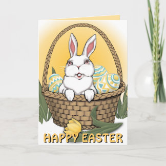 Personalizado de tarjetas de pascua feliz o tarjet