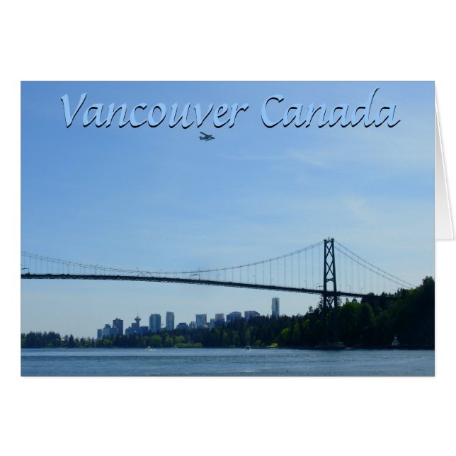 Personalizado de tarjetas de recuerdo BC de Vancou (Anverso (Horizontal))