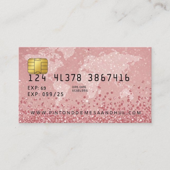 Personalizado de tarjetas de visita (Anverso)
