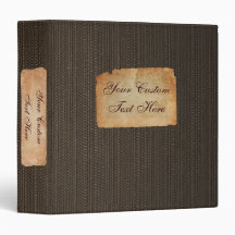 Personalizado de tela vintage de 1,5"