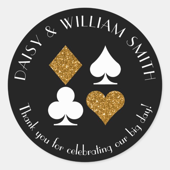 Personalizado de temas de Vegas Casino Pegatina Pu (Anverso)