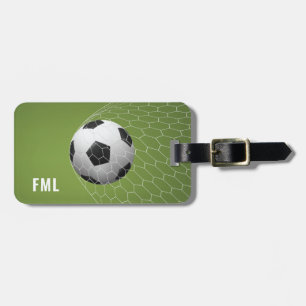 Personalizado de texto Etiqueta de equipaje de Soc