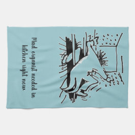 Personalizado de toalla organista