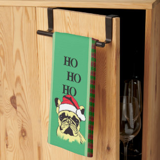 Personalizado de toallas de cocina de Navidades de