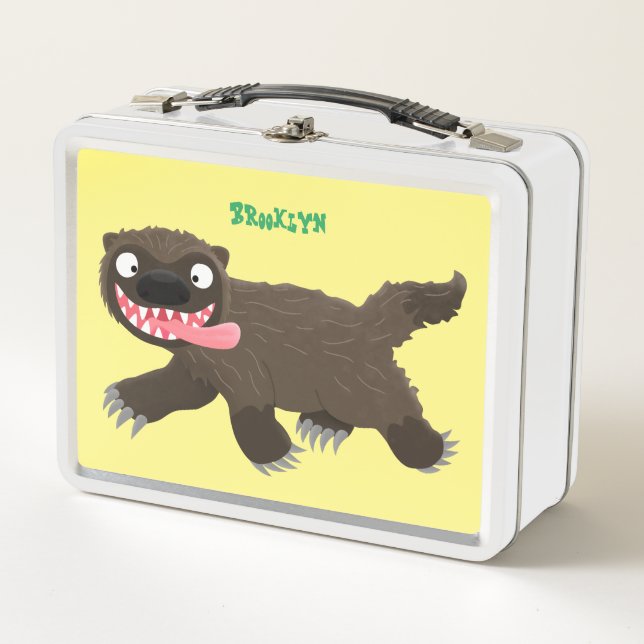 Personalizado de un animal lobverino hambriento (Anverso)