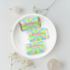 Personalizado de un niño caprichoso y retro pastel