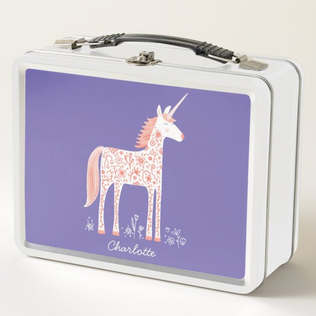Personalizado de Unicornio (Cute unicorn lunch box)