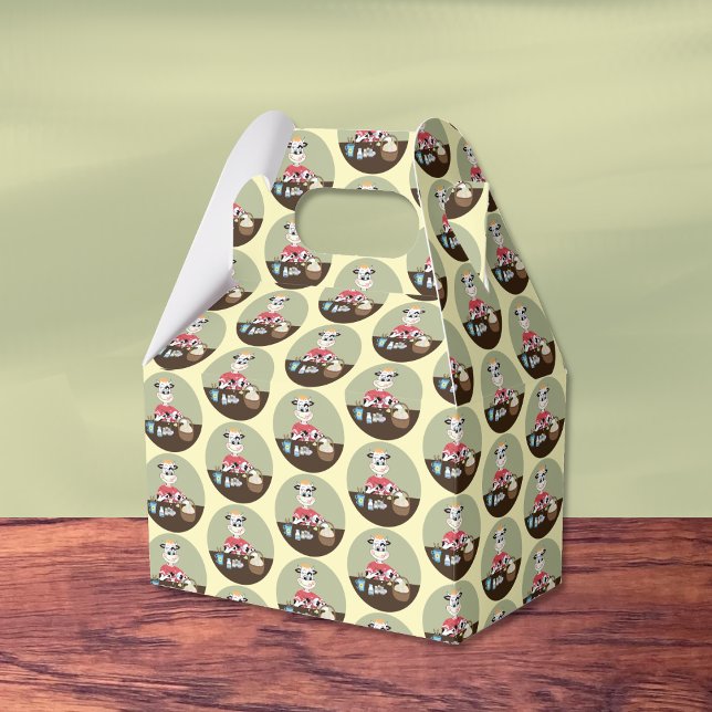 Personalizado de vaca pintura Caja de favores del  (Subido por el creador)