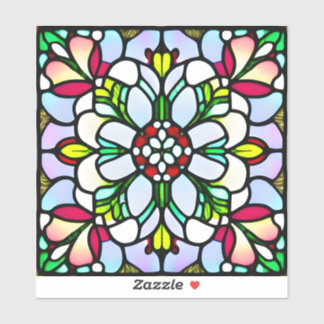 Personalizado de vidrio templado Pegatina de vinil