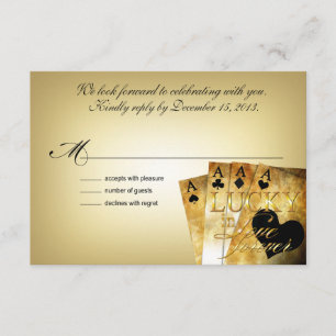 ::PERSONALIZADO: Dee & Jon Las Vegas RSVP 5x3.5