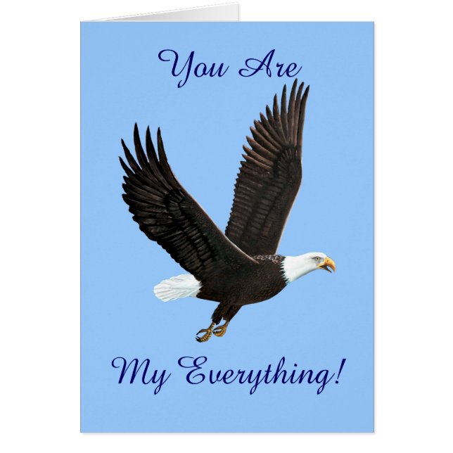 Personalizado del águila calva estadounidense (Frente)