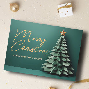 Personalizado del Árbol de Navidad Verde Gorgoso