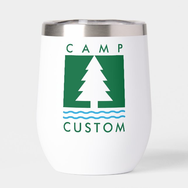 Personalizado del campamento (Trasero)